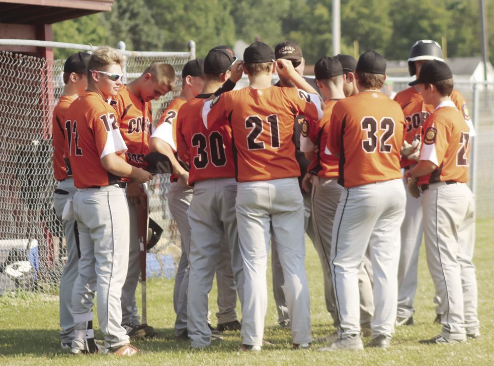 Junior Legion huddled up.